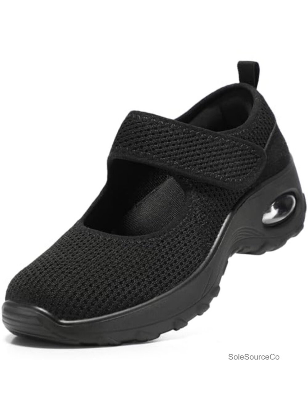 Athletic Walking Shoes for Women with Adjustable Hook & Loop Strap